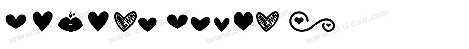 Damask Dings 1字体转换